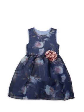 PIPPA & JULIE Little Girl's Floral A Line Dress 12 Months NWT
